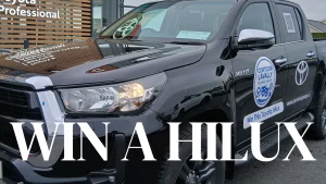 Toyota Hilux giveaway fundraiser for Cortoon Lavally Playing Fields managed by JEL Marketing